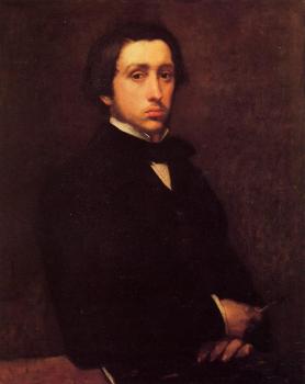 Edgar Degas : Self-Portrait, II